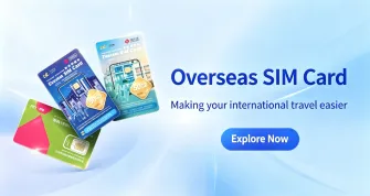 AccountBoy Overseas SIM Card makes your overseas travel more convenient.