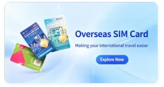 AccountBoy Overseas SIM Card makes your overseas travel more convenient.