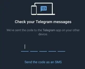 telegram短信接收验证码