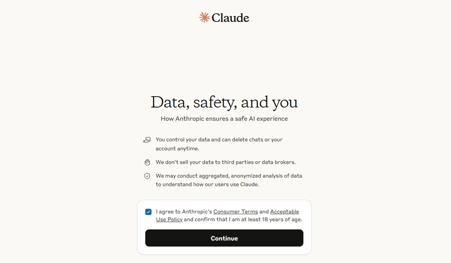 同意claude条款