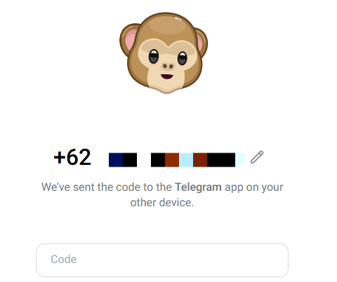 输入验证码登录telegram网页版